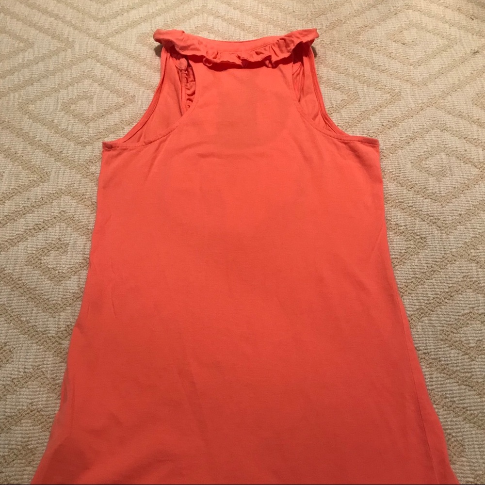 Lilly Pulitzer Ruffle Racer Back Tank Top - Picture 3 of 7